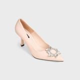 Giày Nữ Cao Gót Bít Mũi Nhọn CHRISTINA-Q GBN383F