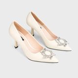 Giày Nữ Cao Gót Bít Mũi Nhọn CHRISTINA-Q GBN383F