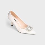 Giày Nữ Cao Gót Bít Mũi Nhọn CHRISTINA-Q GBN384F