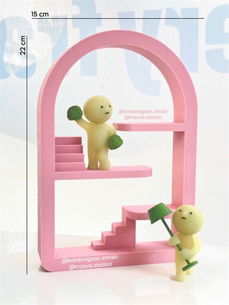 Nhà Smiski mái vòm nhỏ 22x15cm