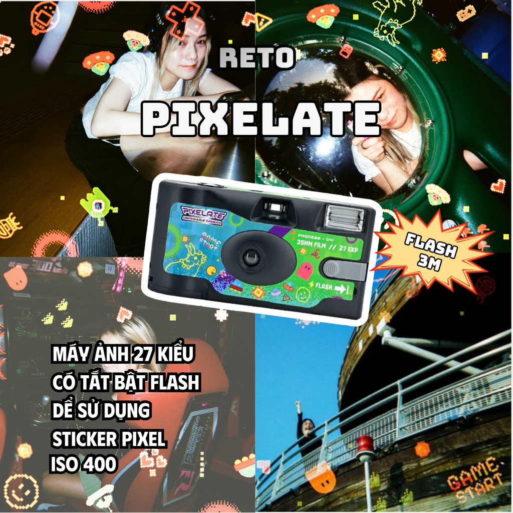 Retocolor 400 35mm Disposable Camera 27exp