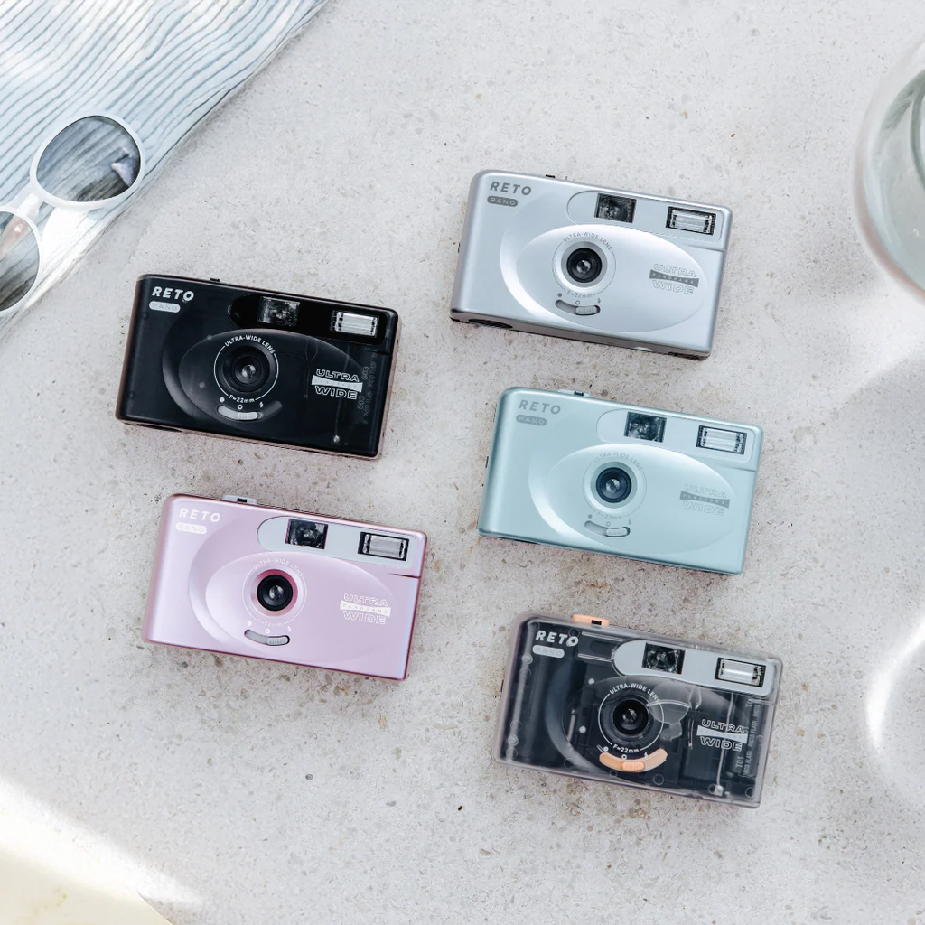 Máy ảnh Film Reto Pano 35mm - Máy ảnh chụp film - Có thể thay films được - Không gồm PIN