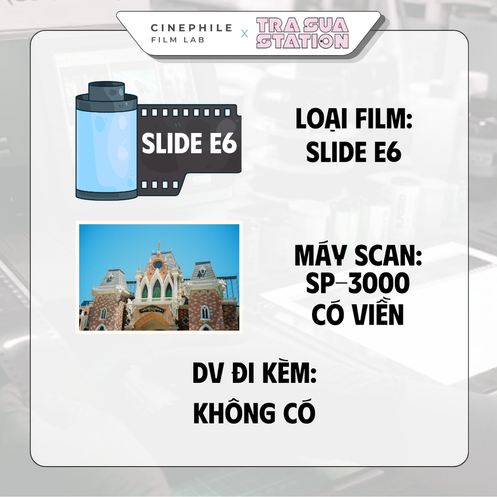 Tráng film Cinephile x Trà Sữa Station