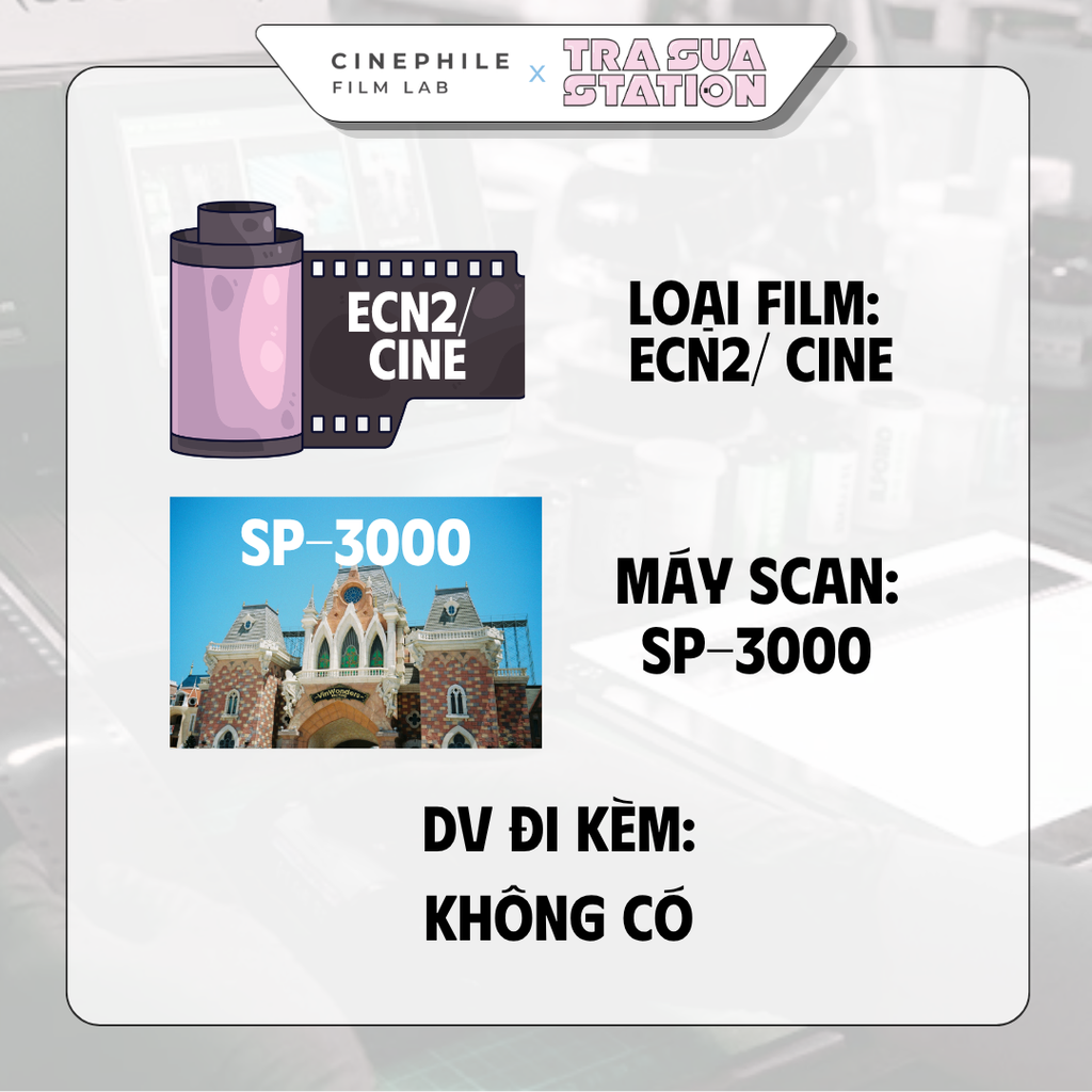Tráng film Cinephile x Trà Sữa Station