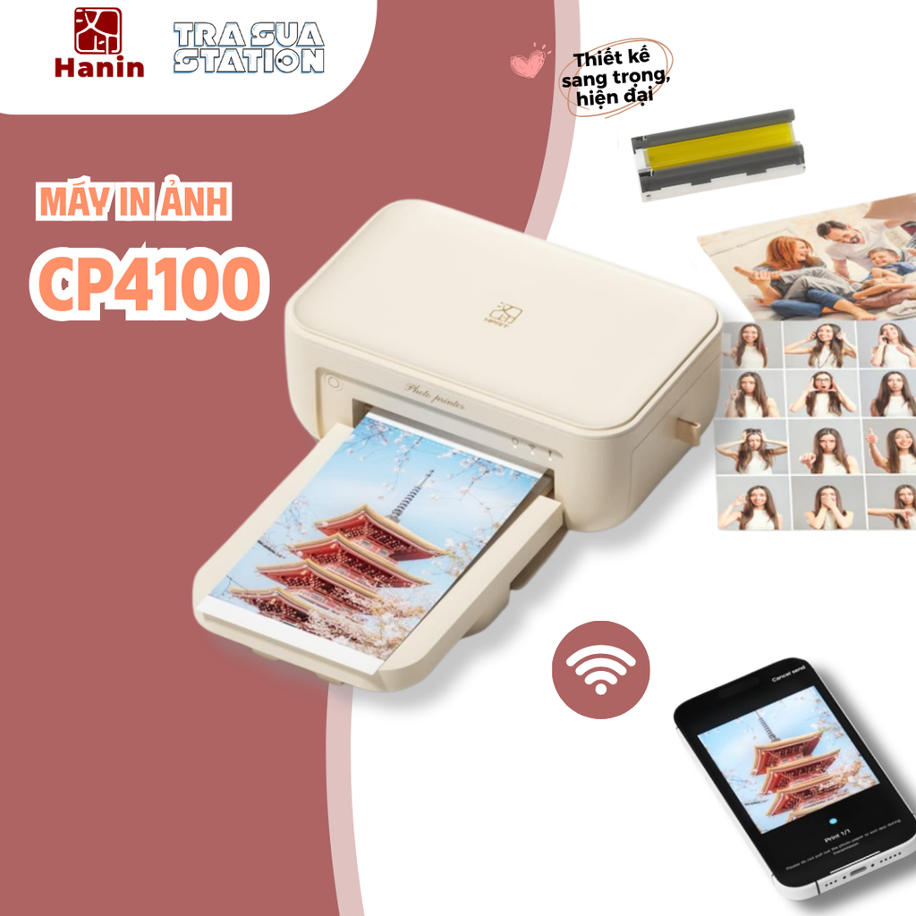 HPRT, CP4100. Máy in ảnh, Máy in ảnh gia đình