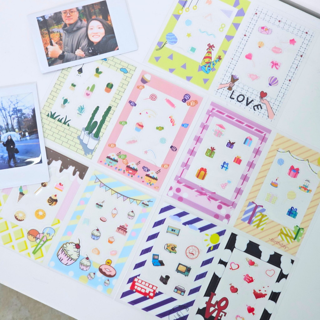 Film Sticker dán viền ảnh trang trí