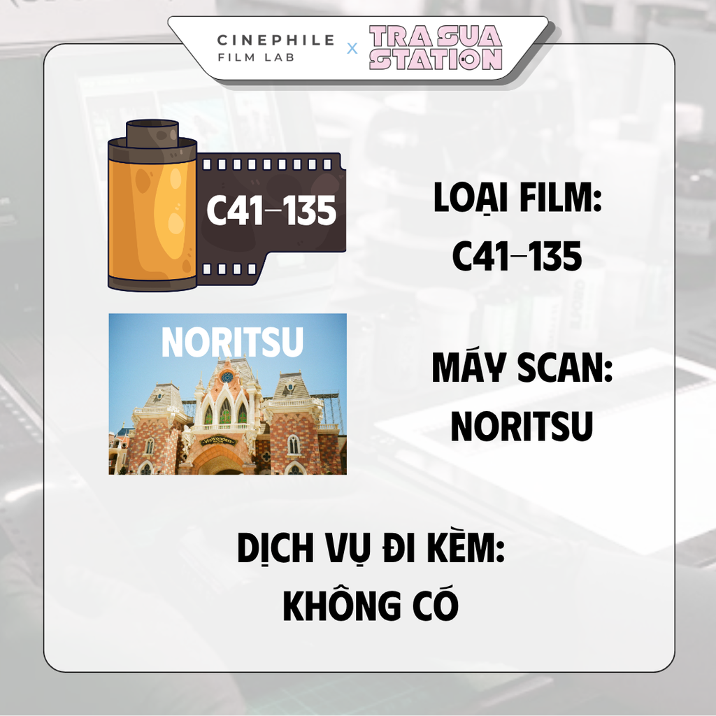Tráng film Cinephile x Trà Sữa Station