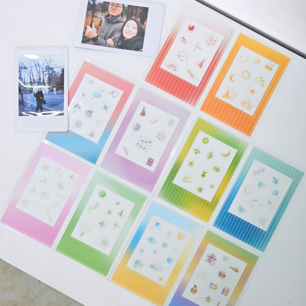 Film Sticker dán viền ảnh trang trí