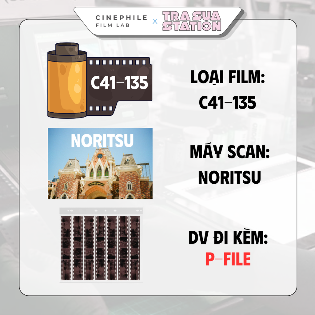 Tráng film Cinephile x Trà Sữa Station