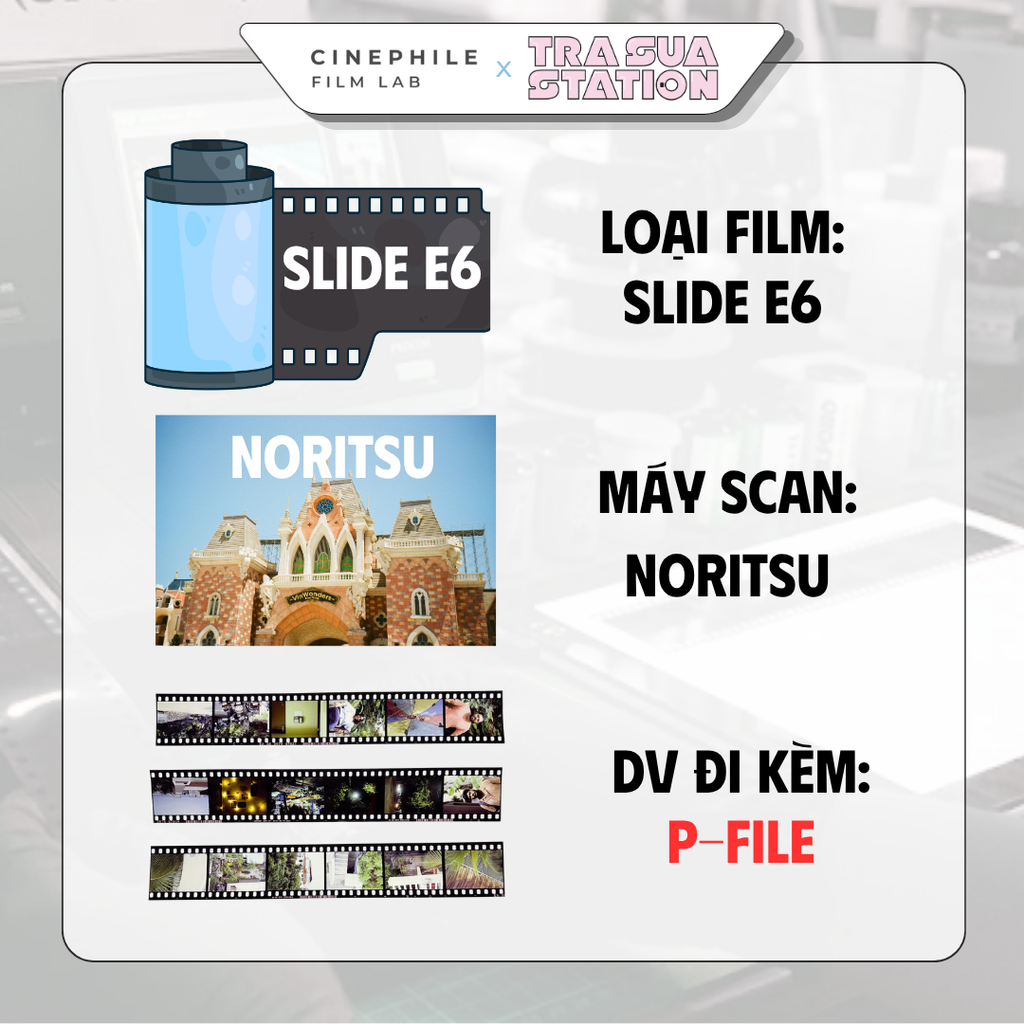 Tráng film Cinephile x Trà Sữa Station