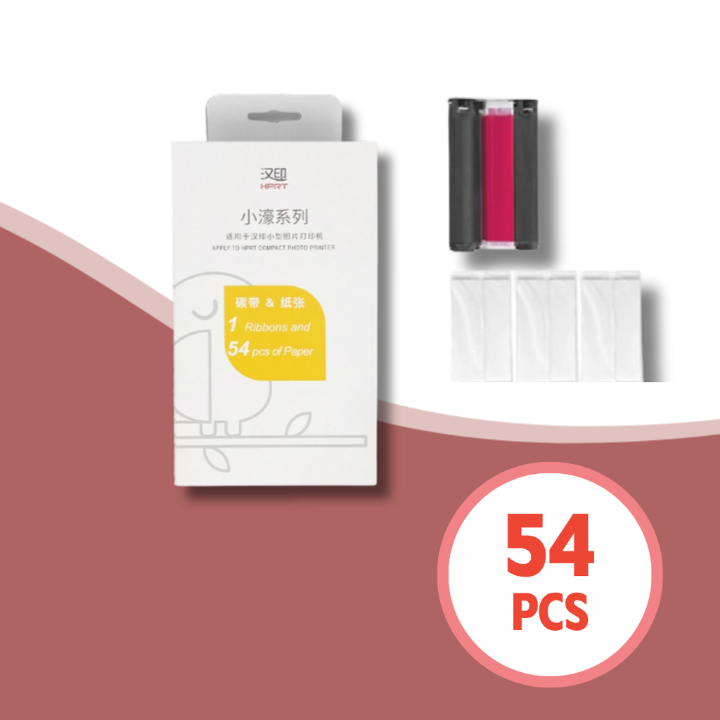 Giấy in ảnh màu AP - 54 tờ dành cho dòng máy HPRT CP4100