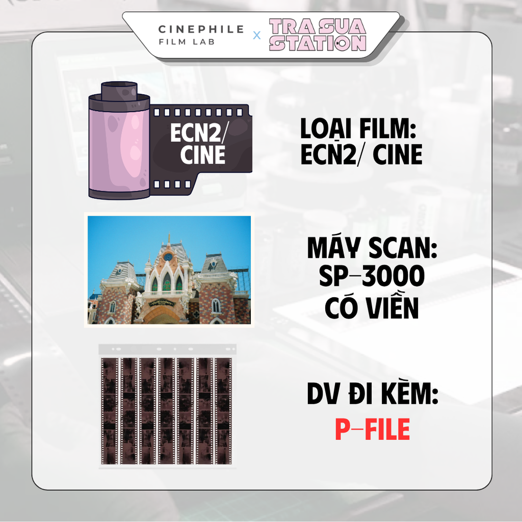 Tráng film Cinephile x Trà Sữa Station
