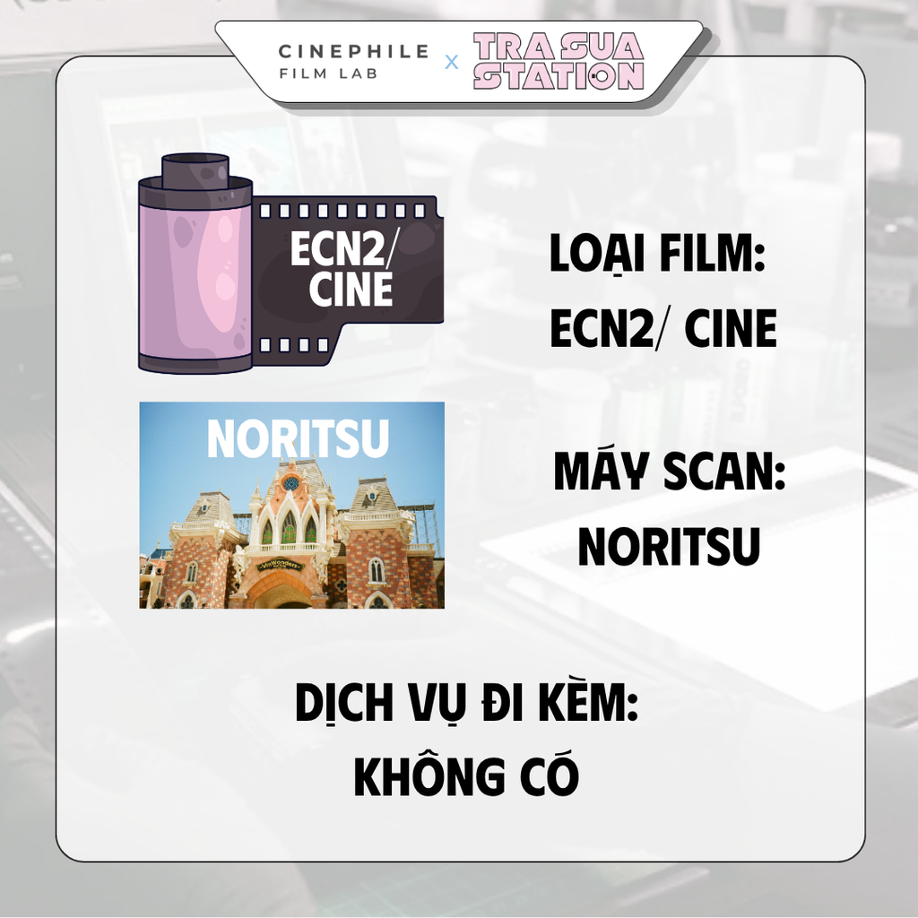 Tráng film Cinephile x Trà Sữa Station