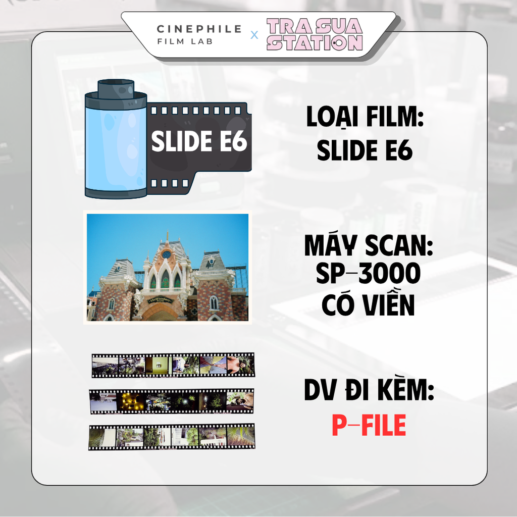 Tráng film Cinephile x Trà Sữa Station