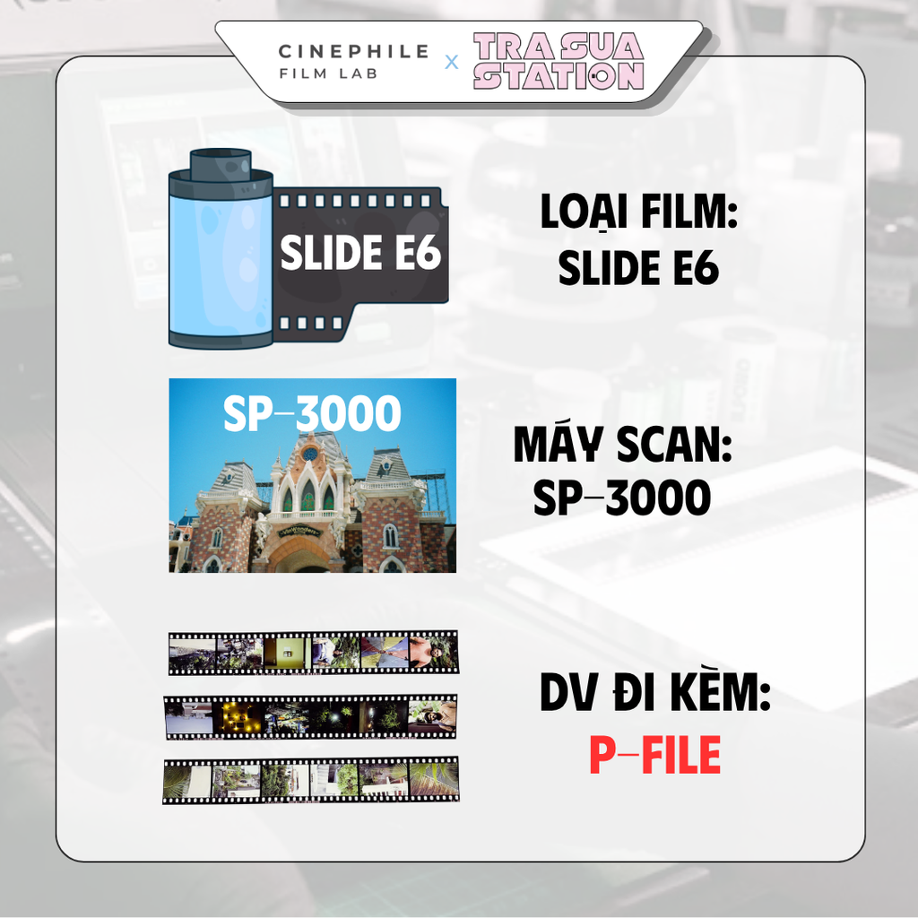 Tráng film Cinephile x Trà Sữa Station