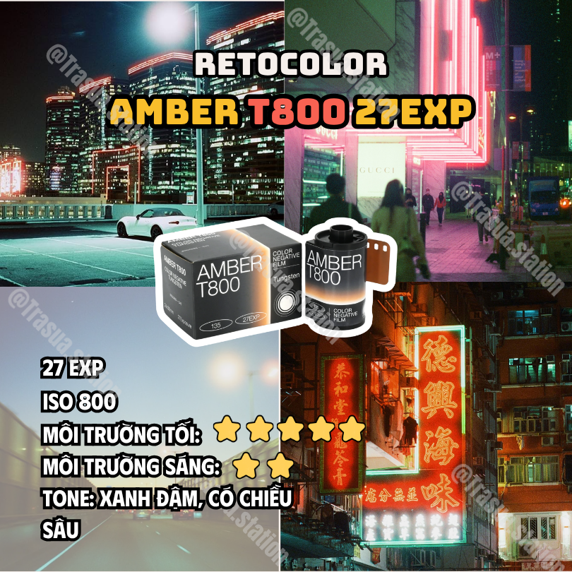Film cuộn Retocolor Amber T800