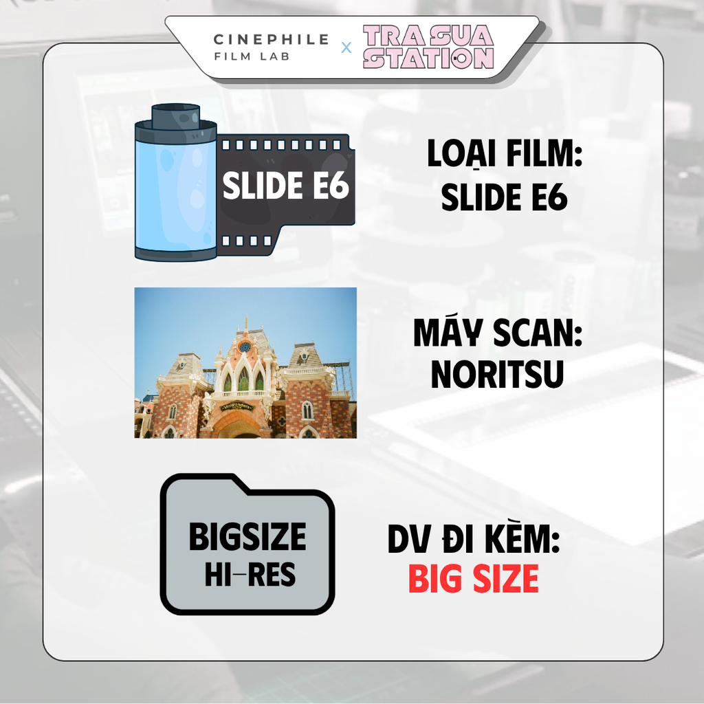 Tráng film Cinephile x Trà Sữa Station