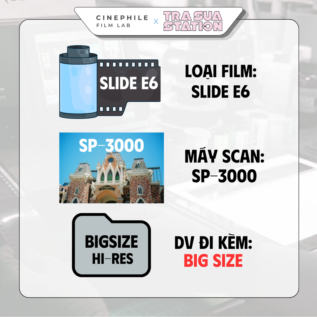 Tráng film Cinephile x Trà Sữa Station