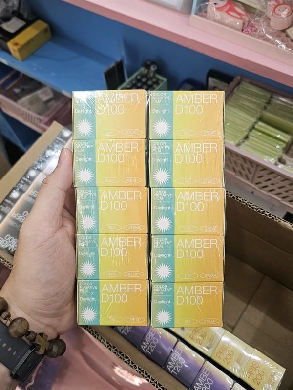 Film cuộn Retocolor Daylight AMBER D100