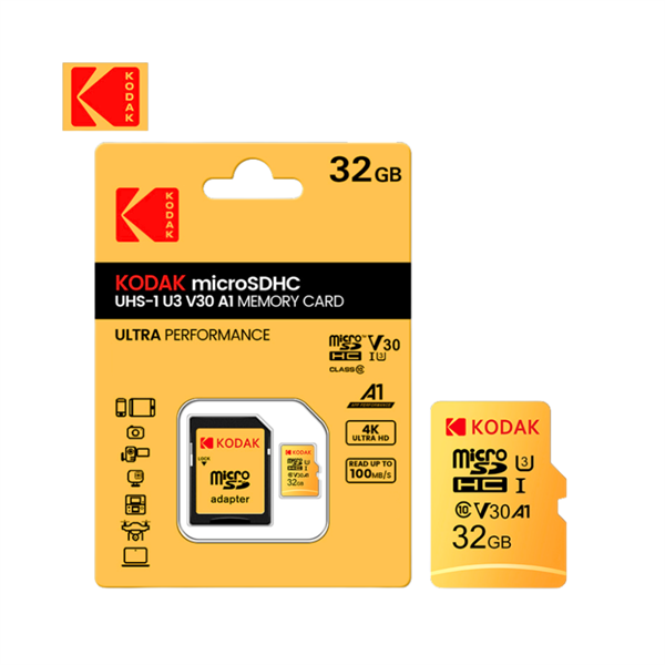 Thẻ nhớ Kodak mSD 32GB UHS-I U3/V30/A1