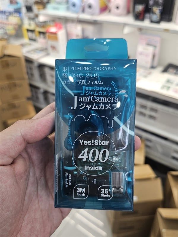 Máy ảnh Yes!Star Jam Camera - Reloadable ( Máy có sẵn 1 cuộn film - Có flash - Có flash - Có thể thay film )