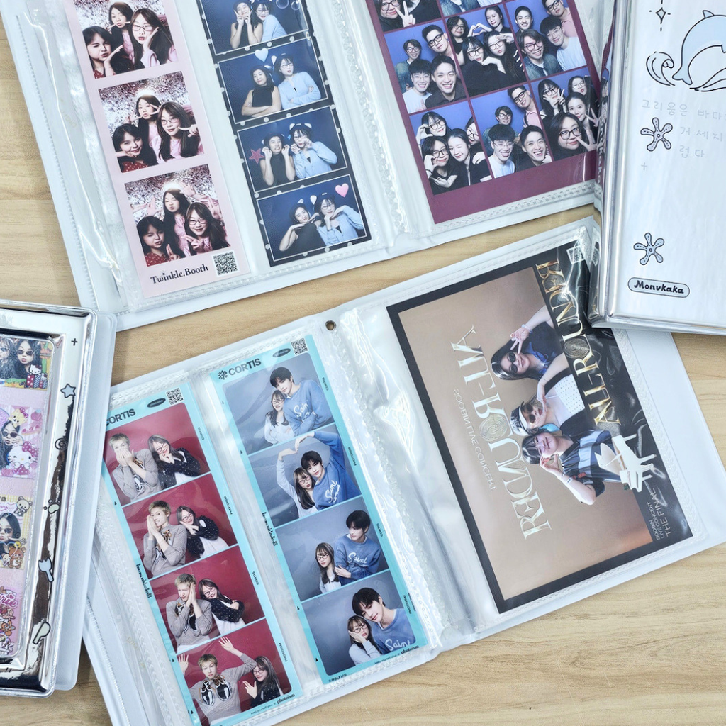 Album Photobooth tráng gương