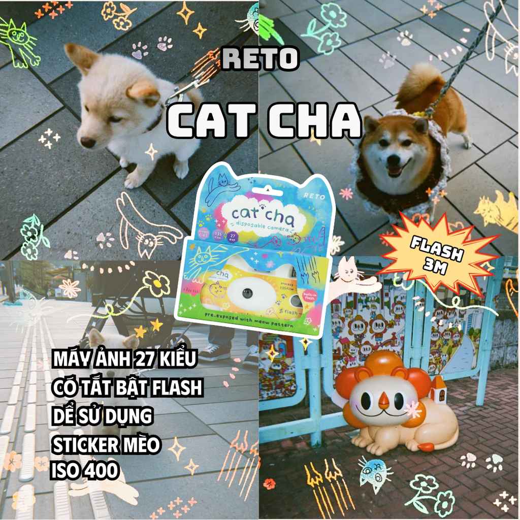 Máy ảnh chụp Film dùng 1 lần Retocolor