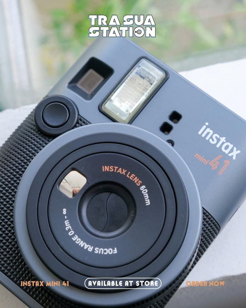 Máy chụp ảnh lấy liền Fujifilm instax CAMERA MINI 41- Chính hãng
