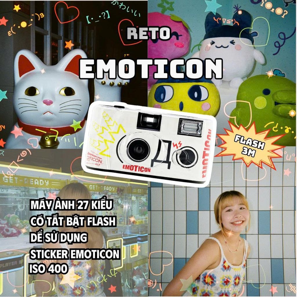 Máy ảnh chụp Film dùng 1 lần Retocolor