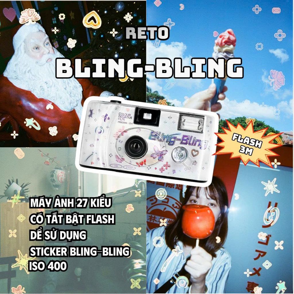 Máy ảnh chụp Film dùng 1 lần Retocolor
