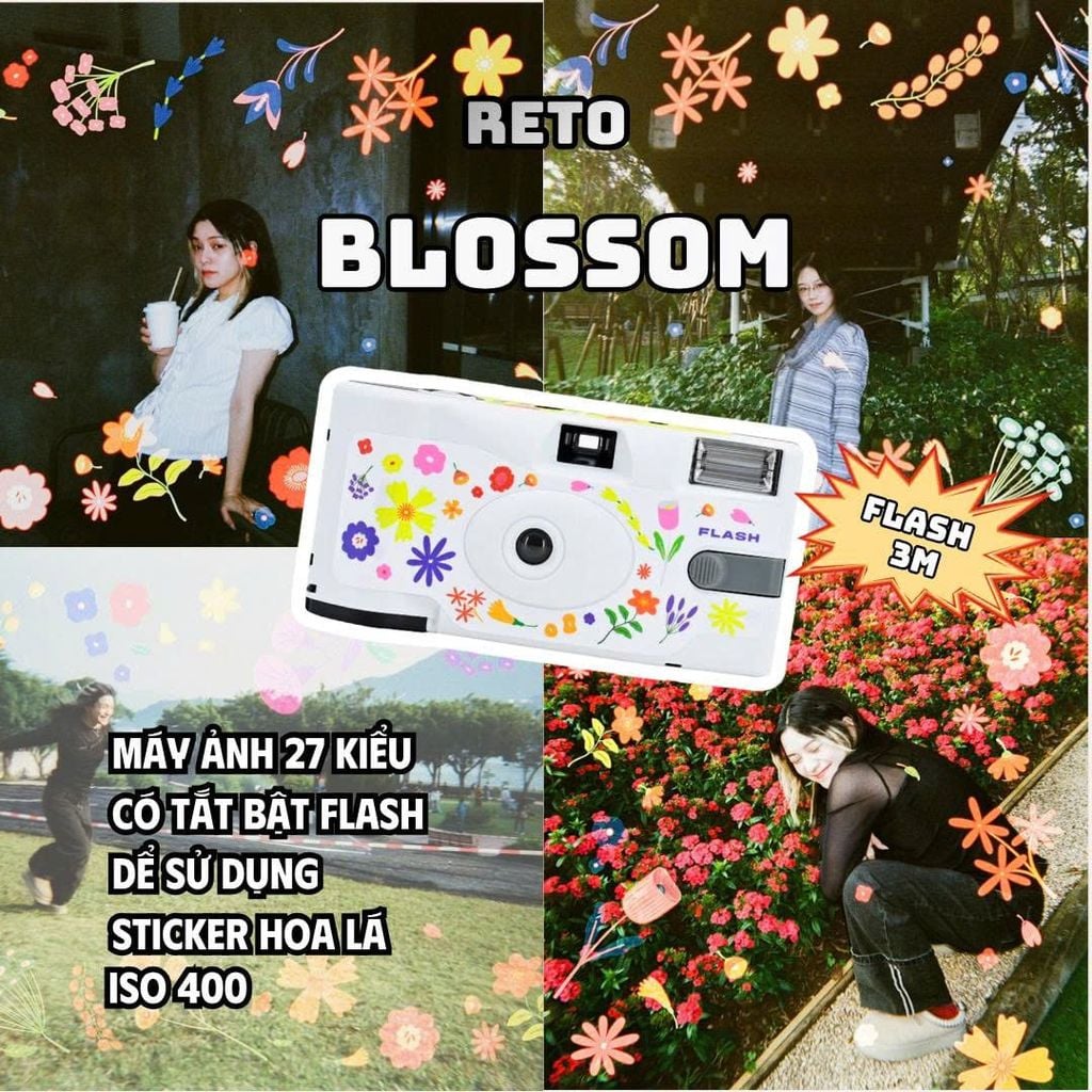 Máy ảnh chụp Film dùng 1 lần Retocolor