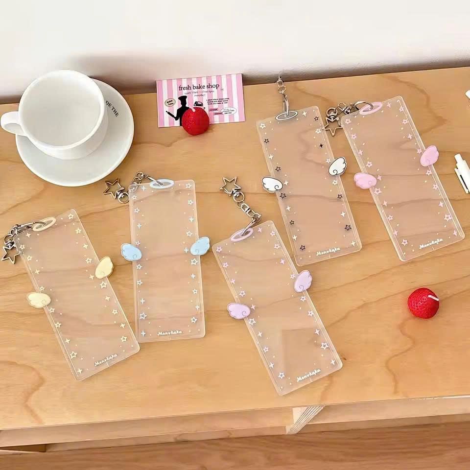 Móc khóa Photostrip Holder chất liệu nhựa mica