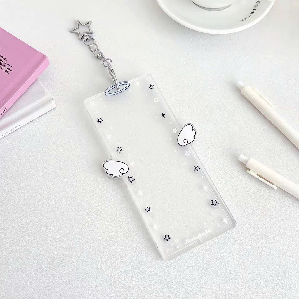 Móc khóa Photostrip Holder chất liệu nhựa mica