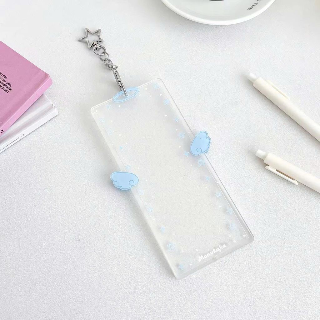 Móc khóa Photostrip Holder chất liệu nhựa mica