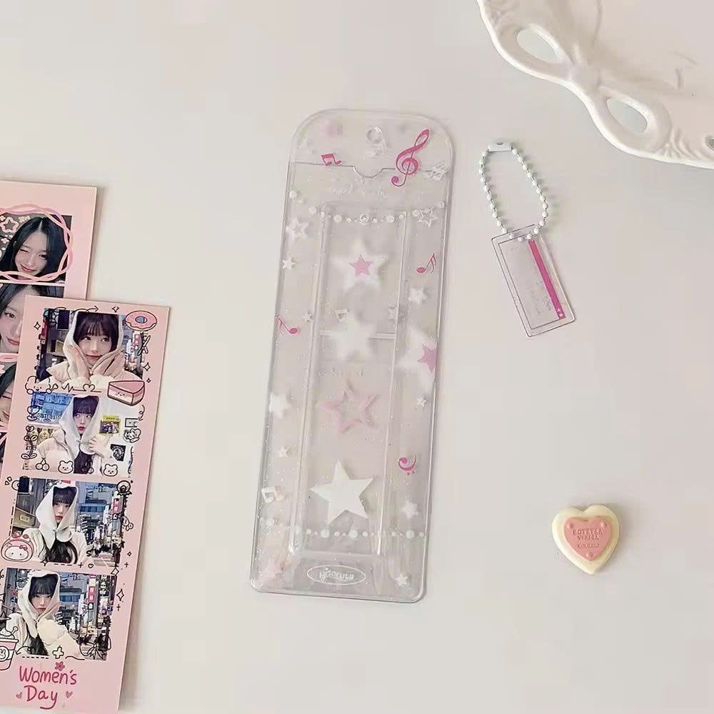 Móc khóa Photostrip holder dễ thương, chất liệu nhựa dẻo