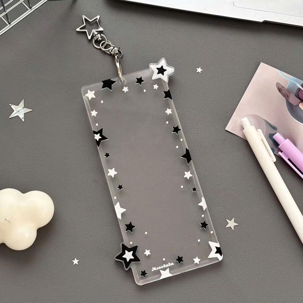 Móc khóa Photostrip Holder chất liệu nhựa mica