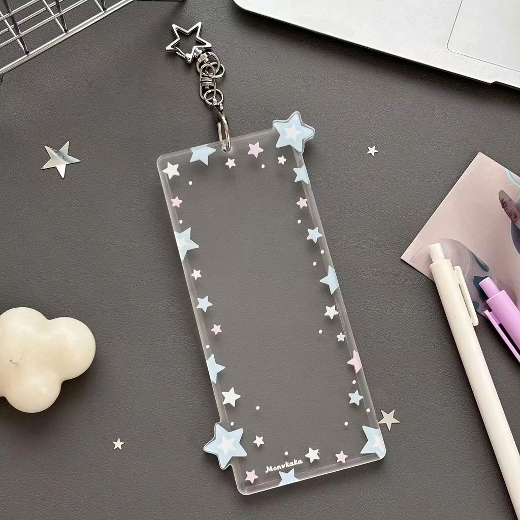 Móc khóa Photostrip Holder chất liệu nhựa mica