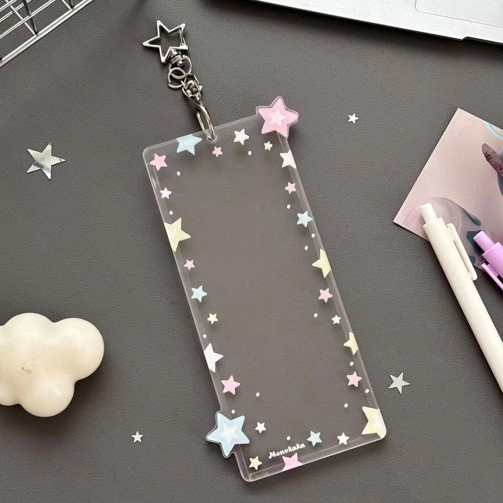 Móc khóa Photostrip Holder chất liệu nhựa mica