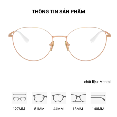  Gọng Kính Tròn Vogue 0VO4306 - Tem Chính Hãng Luxottica 