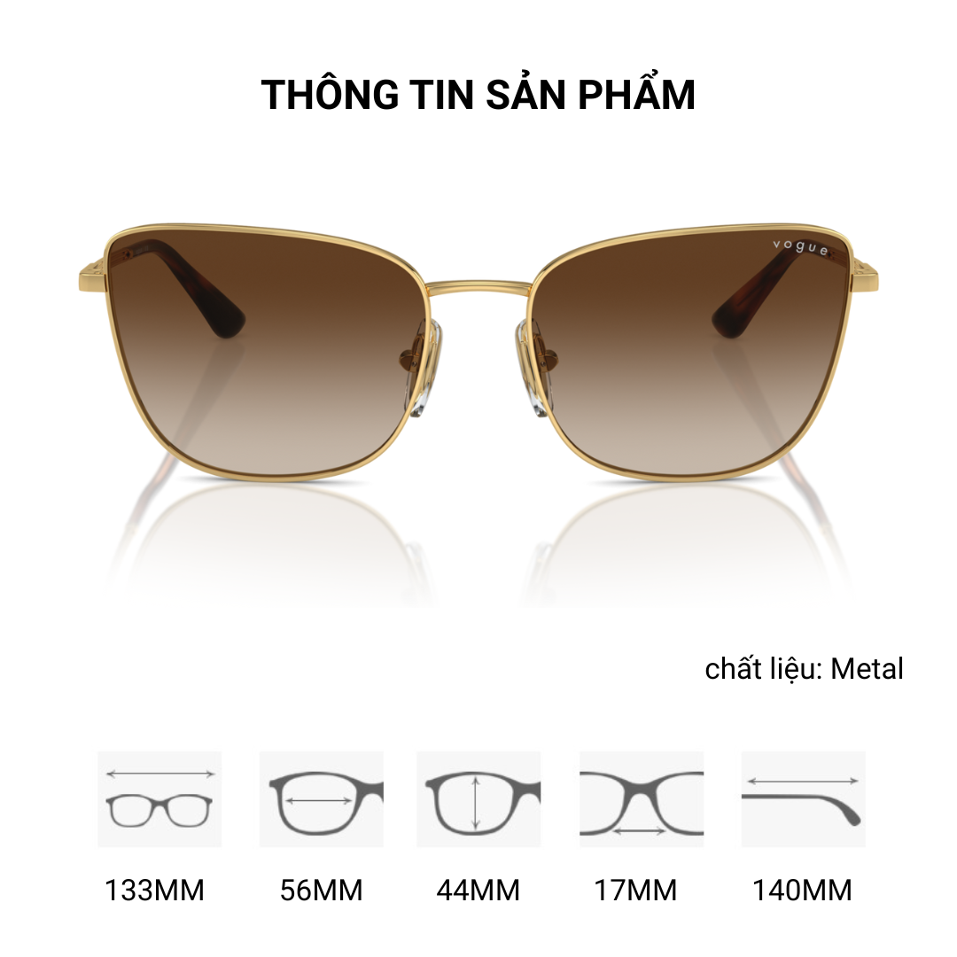  Kính Mát Mắt Mèo Vogue 0VO4308S – Tem Chính Hãng Luxottica 