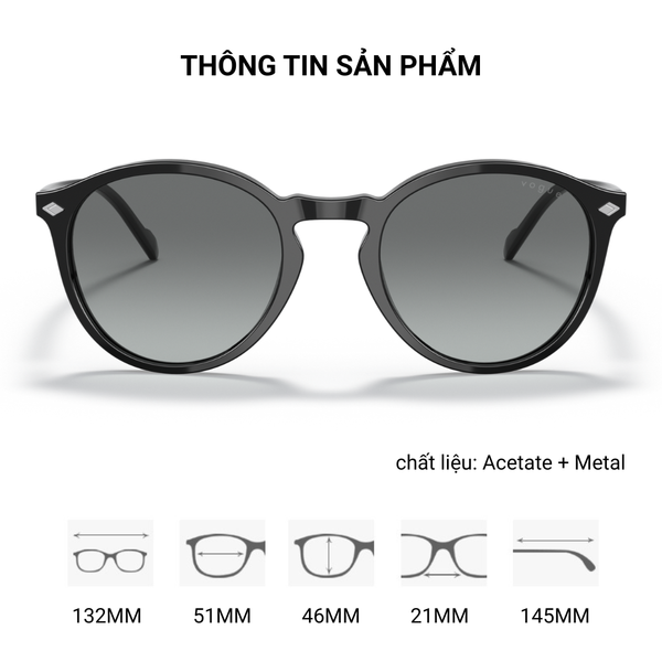 Kính Mát Vogue 0VO5432S – Tem Chính Hãng Luxottica