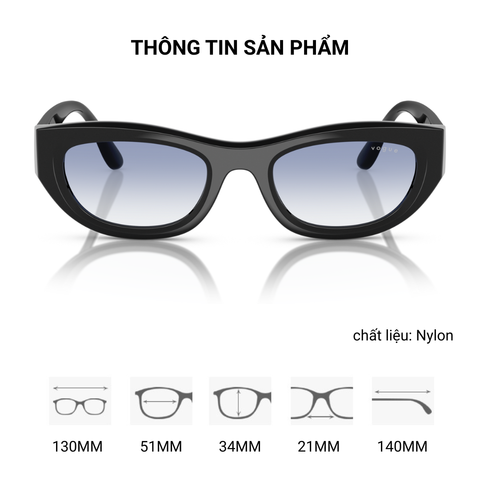  Kính Mát Mắt Mèo Vogue 0VO5616S - Tem Chính Hãng Luxottica 