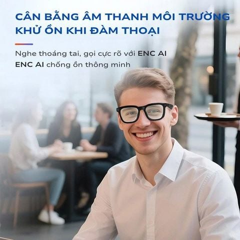  Kính Thông Minh Aison V03 - Có Camera, Ai, Quay video, Tai Nghe, Lắp Được Tròng Có Độ 