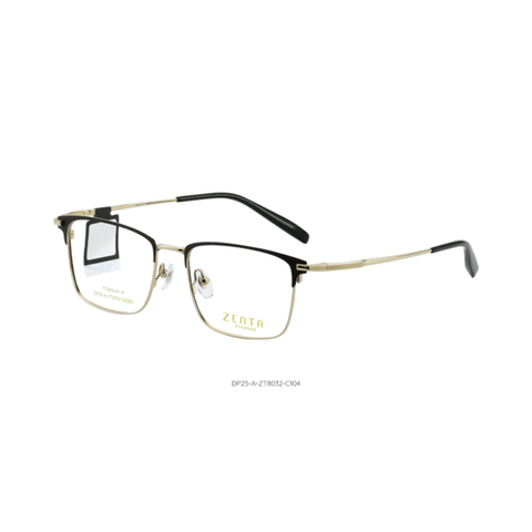 Zenta DP25-A-ZT8032 Gọng Kính Nửa Khung - Tem Chính Hãng 