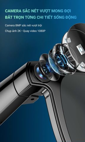  Kính Thông Minh AI Aison CACY01 –  Kèm 2 Len Tháo Lắp 
