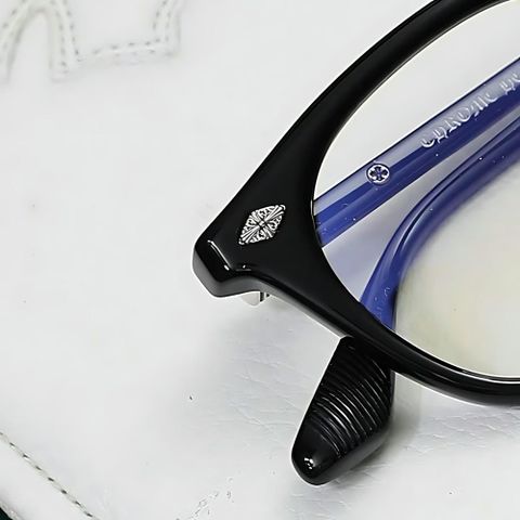  Gọng Kính Chrome Hearts Just In - A - Bạc Silver 925 