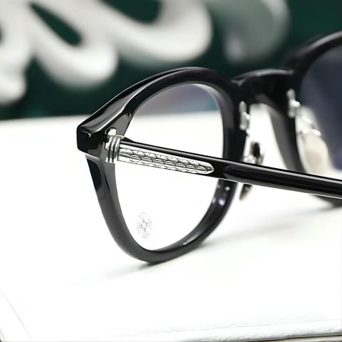  Gọng Kính Chrome Hearts Just In - A - Bạc Silver 925 