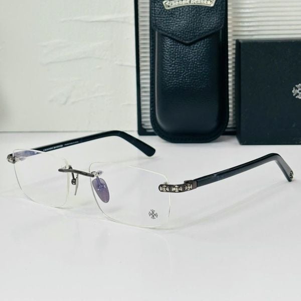 Kính Không Gọng Chrome Hearts Topssi - Bản Đẹp Sắc Nét Nhất Thị Trường - Full Box