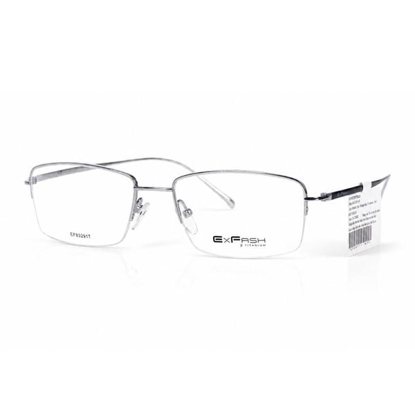 ExFash EF83291T Gọng Kính Nửa Khung Titanium