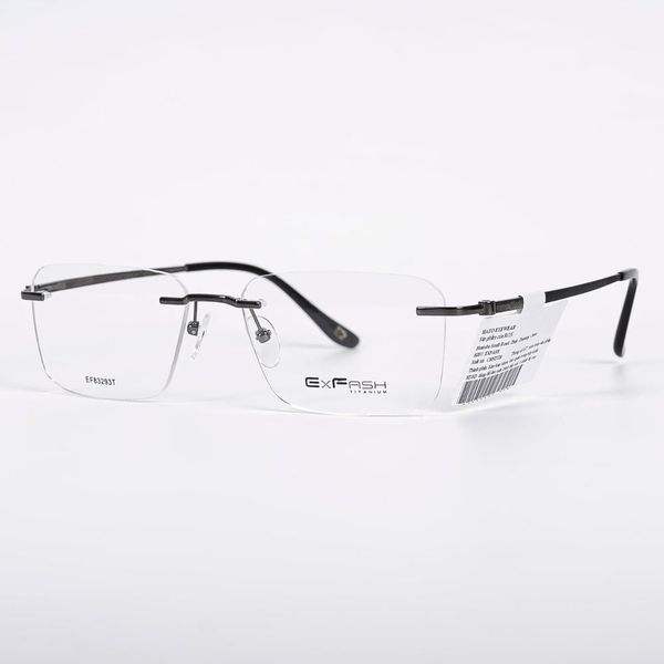 Exfash EF83293T Kính Không Gọng Titan Nhật – Tem Chính Hãng 101